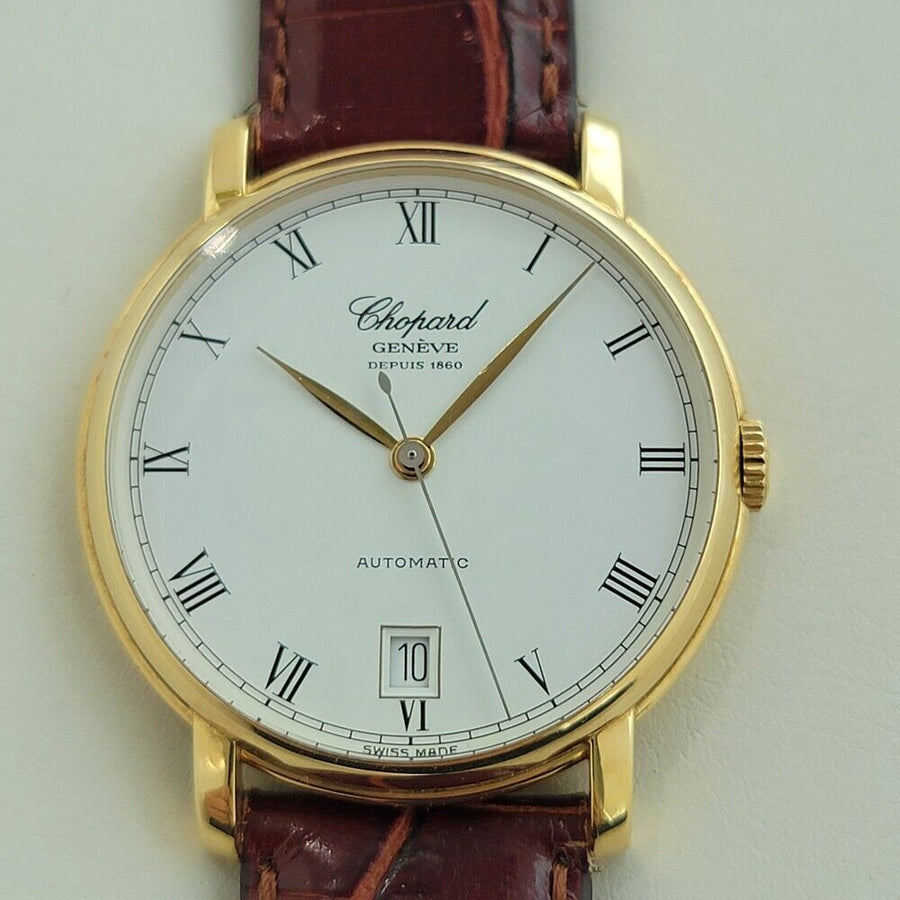 Chopard Geneve Classique Depuis 1860 18K Gold 35mm Date Automatic 1990s NA122