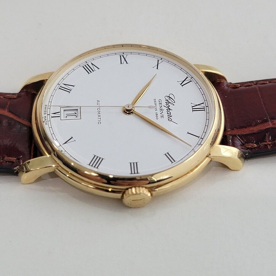 Chopard Geneve Classique Depuis 1860 18K Gold 35mm Date Automatic 1990s NA122