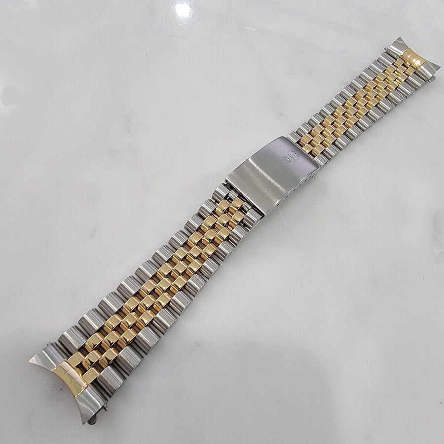 Rolex Jubilee Bracelet 6252H 18k Gold and SS 20mm 16cm Length All Original BR123