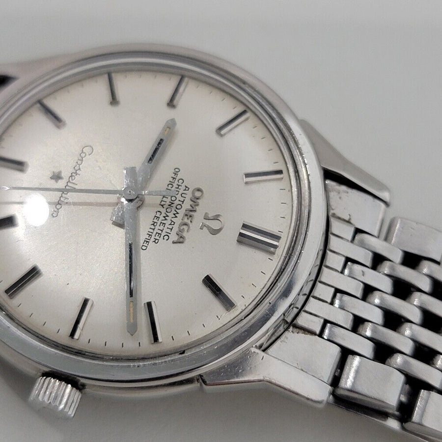 Mens Omega Constellation 34mm Automatic Stainless Steel 1960s Vintage RA403