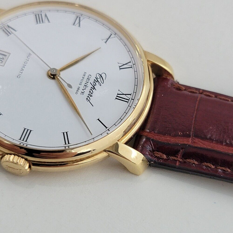 Chopard Geneve Classique Depuis 1860 18K Gold 35mm Date Automatic 1990s NA122