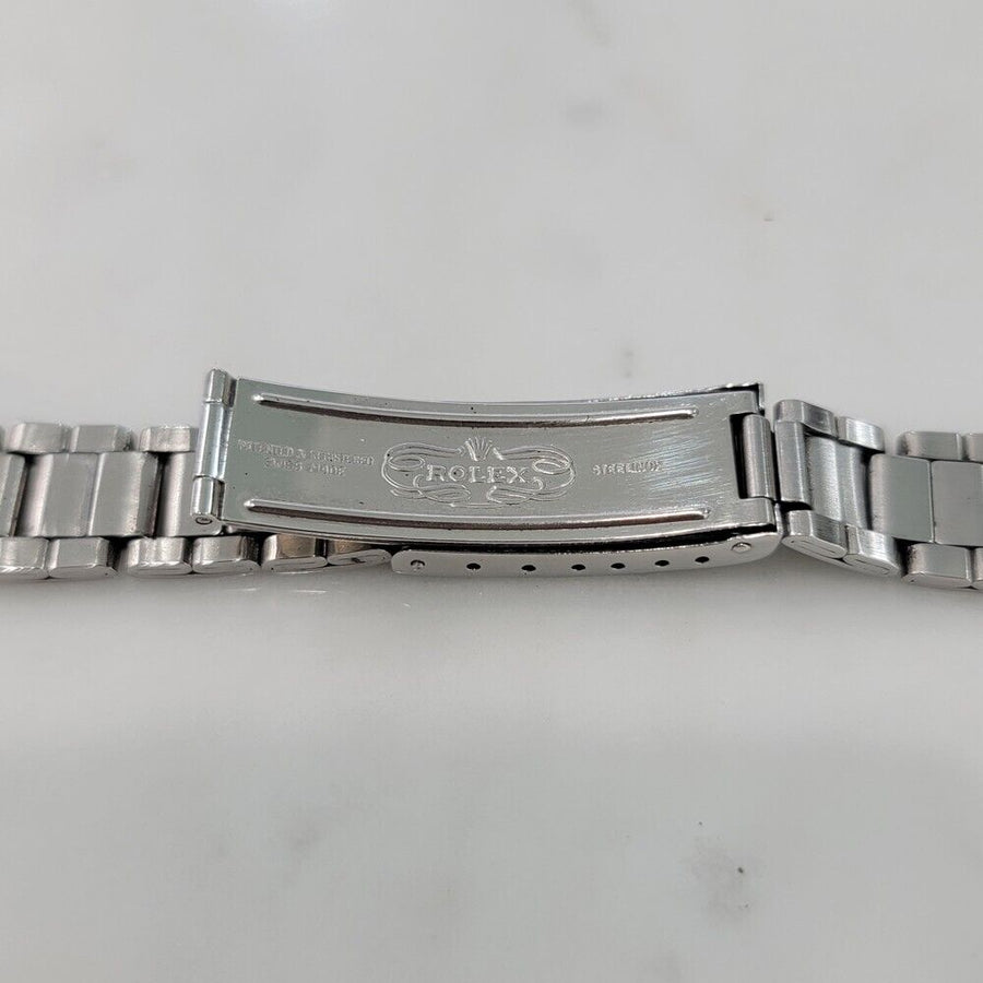 Rolex Oyster Bracelet 19mm width Stainless Steel Folded 18cm Length BR146