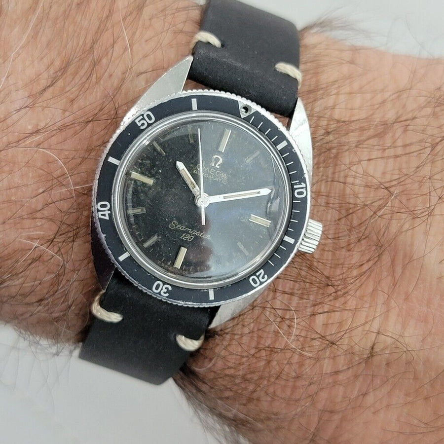 Mens Midsize Omega Seamaster 120 31mm Diver Automatic 1960s Unrestored JM14