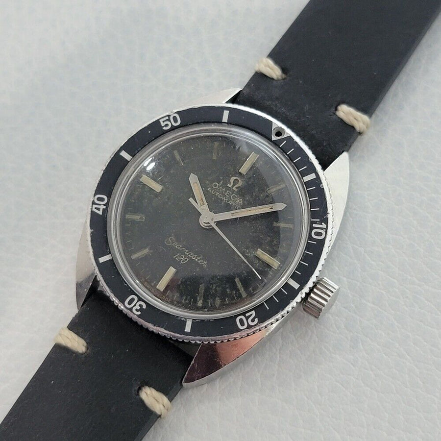 Mens Midsize Omega Seamaster 120 31mm Diver Automatic 1960s Unrestored JM14