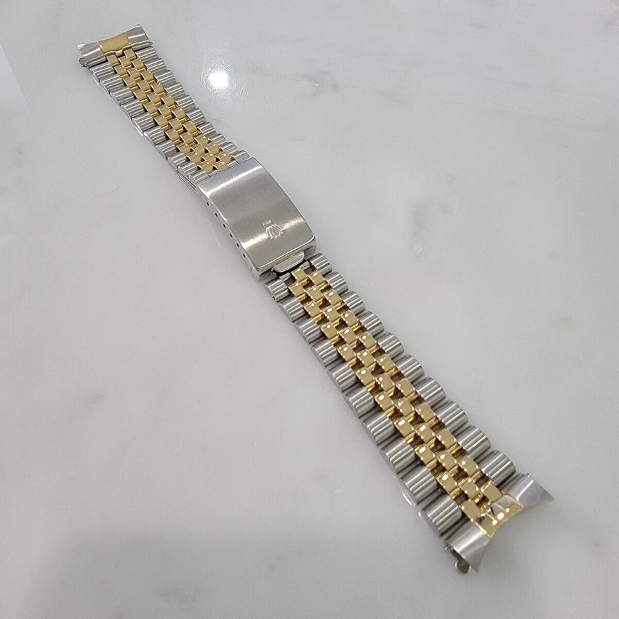 Rolex Jubilee Bracelet 6252H 18k Gold and SS 20mm 16cm Length All Original BR123