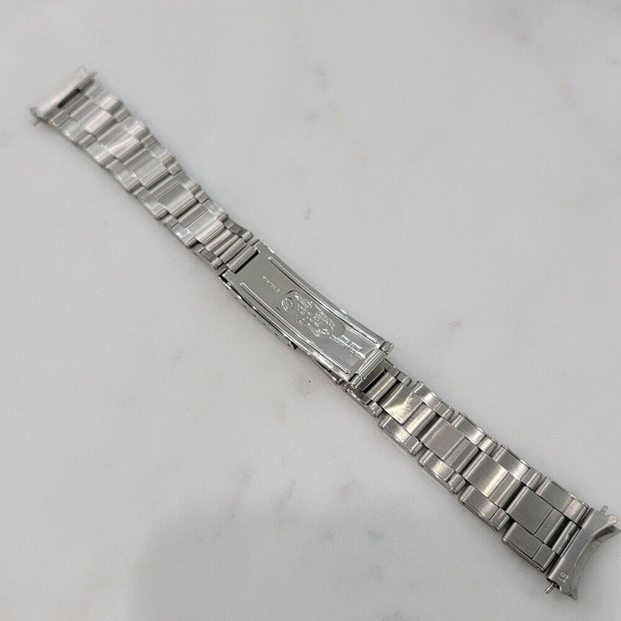 Rolex Oyster Bracelet 17mm width Stainless Steel Riveted 16cm Length BR143