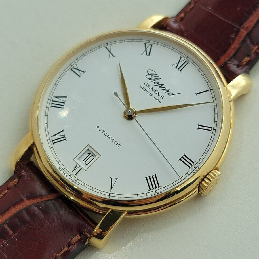 Chopard Geneve Classique Depuis 1860 18K Gold 35mm Date Automatic 1990s NA122