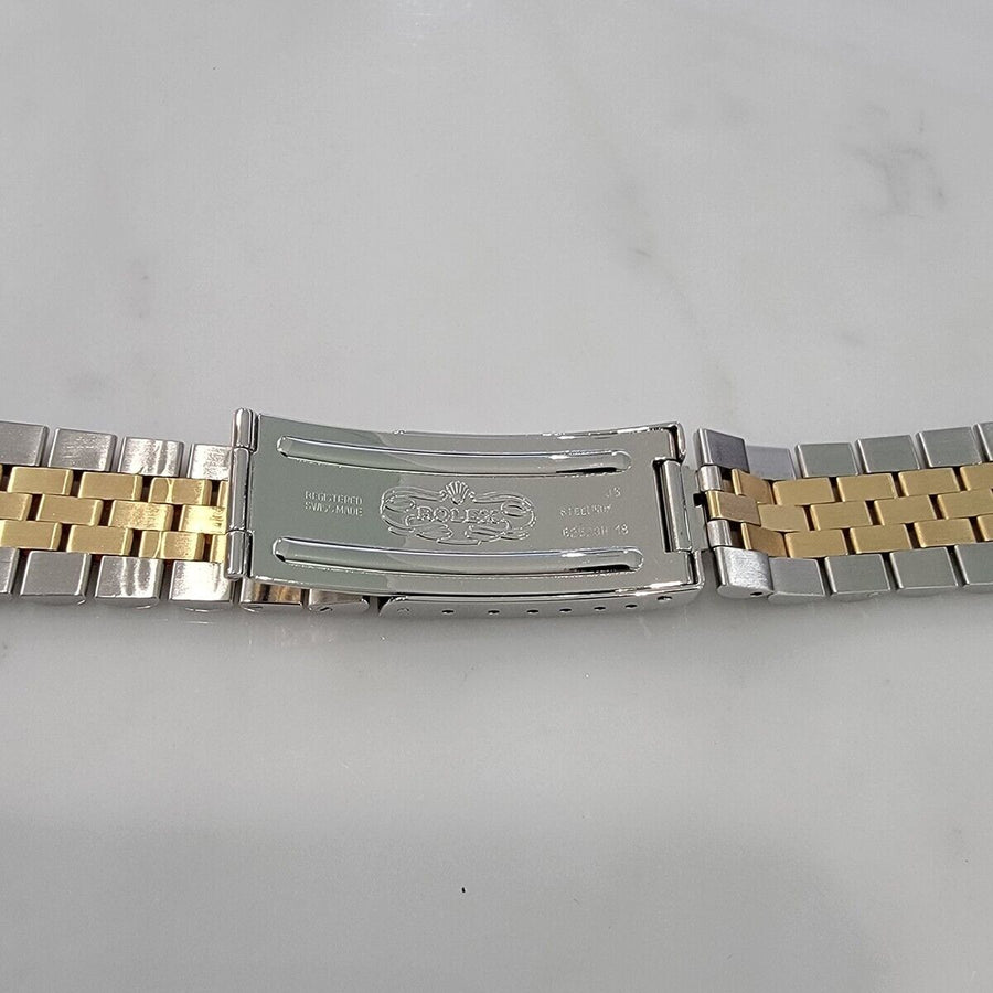 Rolex Jubilee Bracelet 6252H 18k Gold and SS 20mm 16cm Length All Original BR123