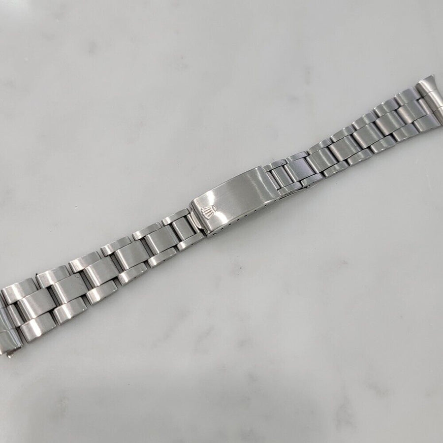 Rolex Oyster Bracelet 19mm width Stainless Steel Folded 18cm Length BR146