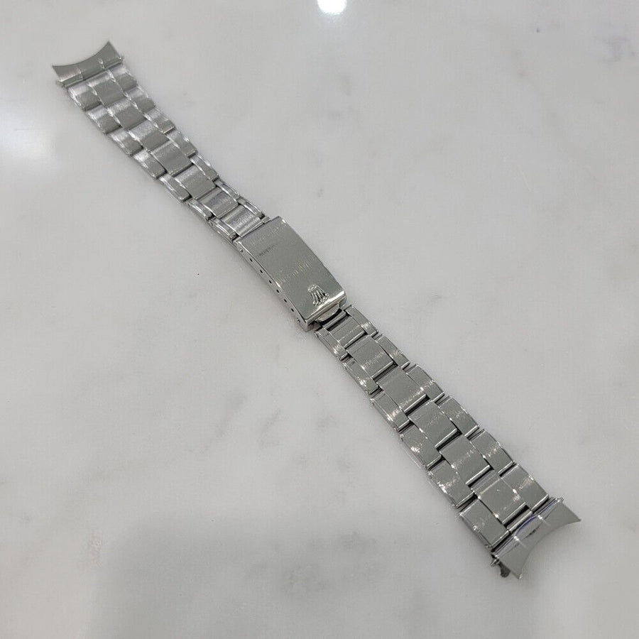 Rolex Oyster Bracelet 19mm Stainless Steel Riveted 18cm Length Original BR138