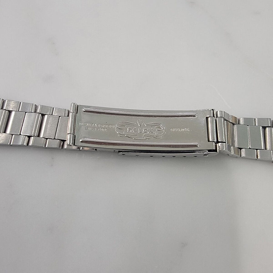 Rolex Oyster Bracelet 7835 Stainless Steel 19mm 16.5cm Length All Original BR105