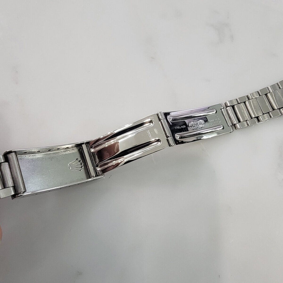 Rolex Oyster Bracelet 7835 Stainless Steel 19mm 16.5cm Length All Original BR119