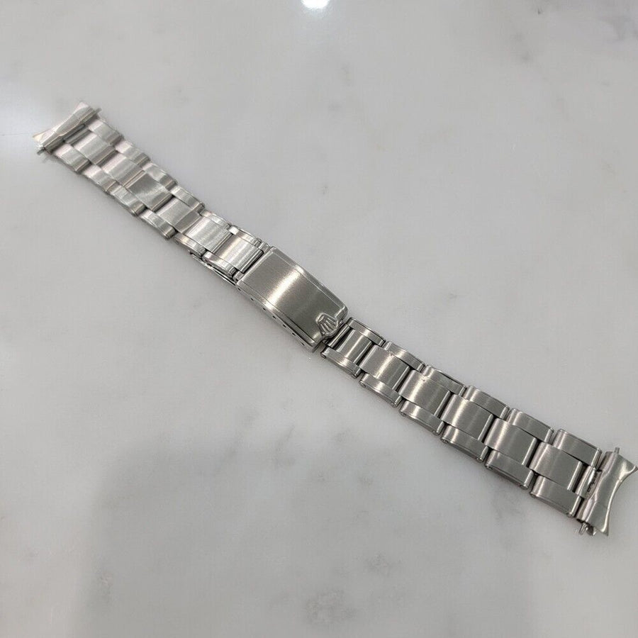 Rolex Oyster Bracelet 17mm width Stainless Steel Riveted 16cm Length BR143