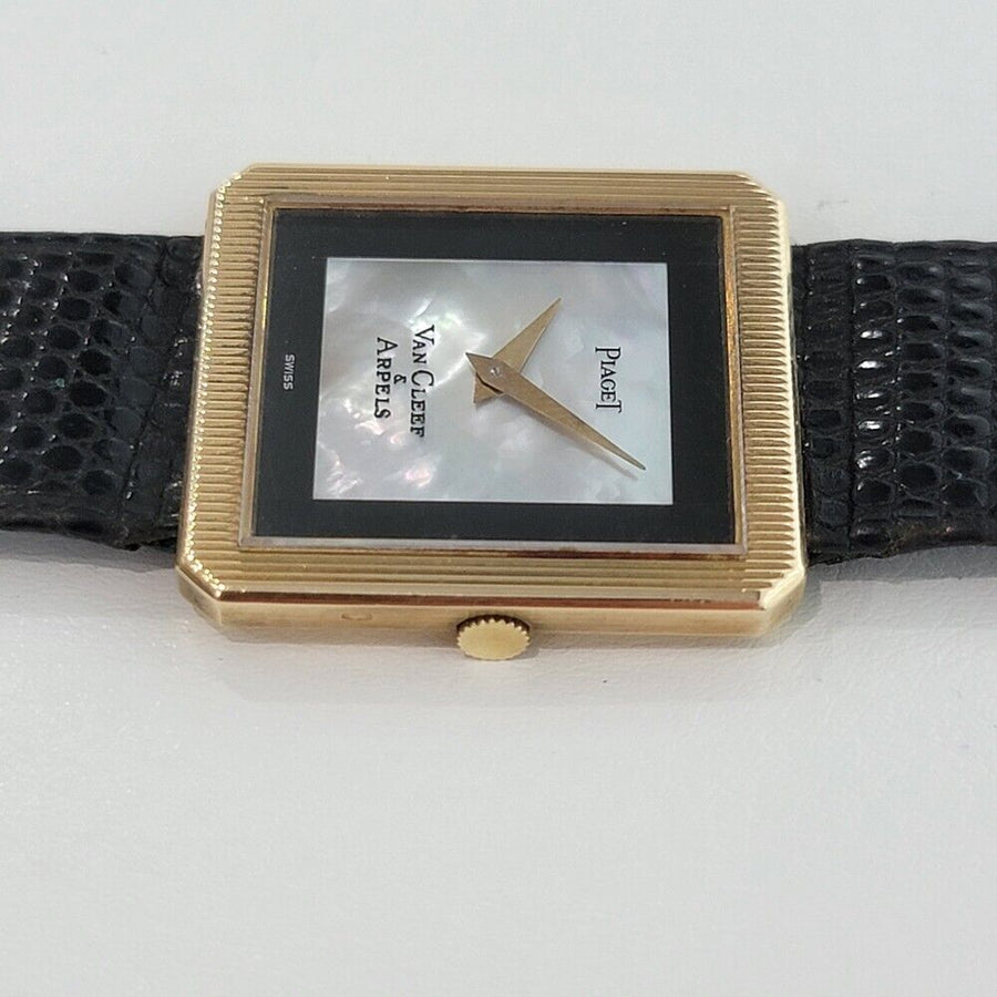 Unisex Piaget Protocole 26mm 18k Gold Van Cleef Arpel Dial 1970s Luxury RA301