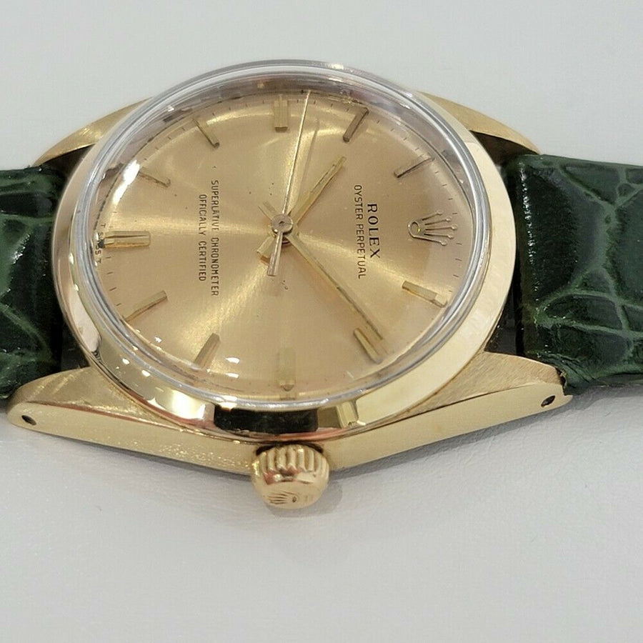 Rolex gold outlet vintage