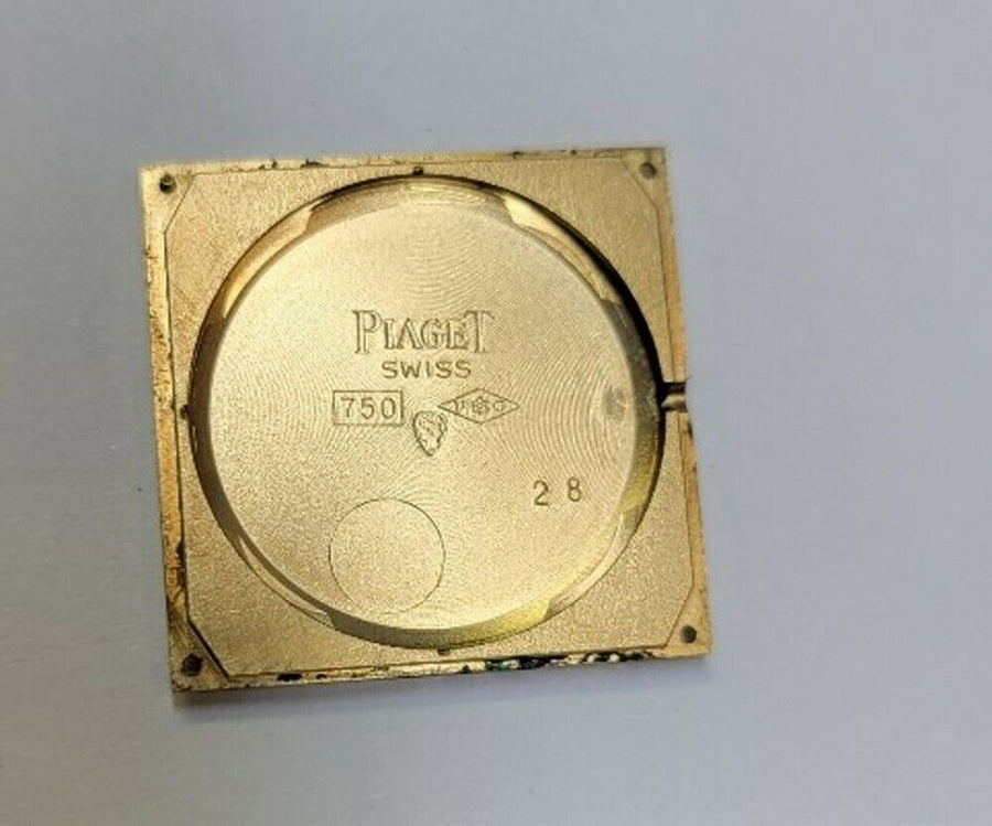 Unisex Piaget Protocole Ref 9154 25mm 18k Yel Gold 1970s Slim Dress Watch RA299
