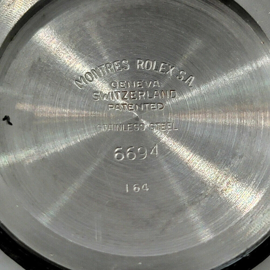 Mens Rolex Oysterdate Precision Ref 6694 34mm 1960s Manual Wind Swiss RJC197B