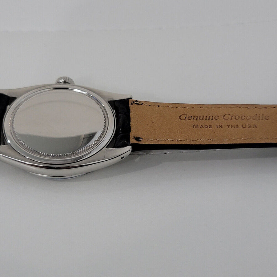 Mens Rolex Oyster Precision Ref 6424 1950s 34mm Hand-Wind Swiss Vintage RJC116