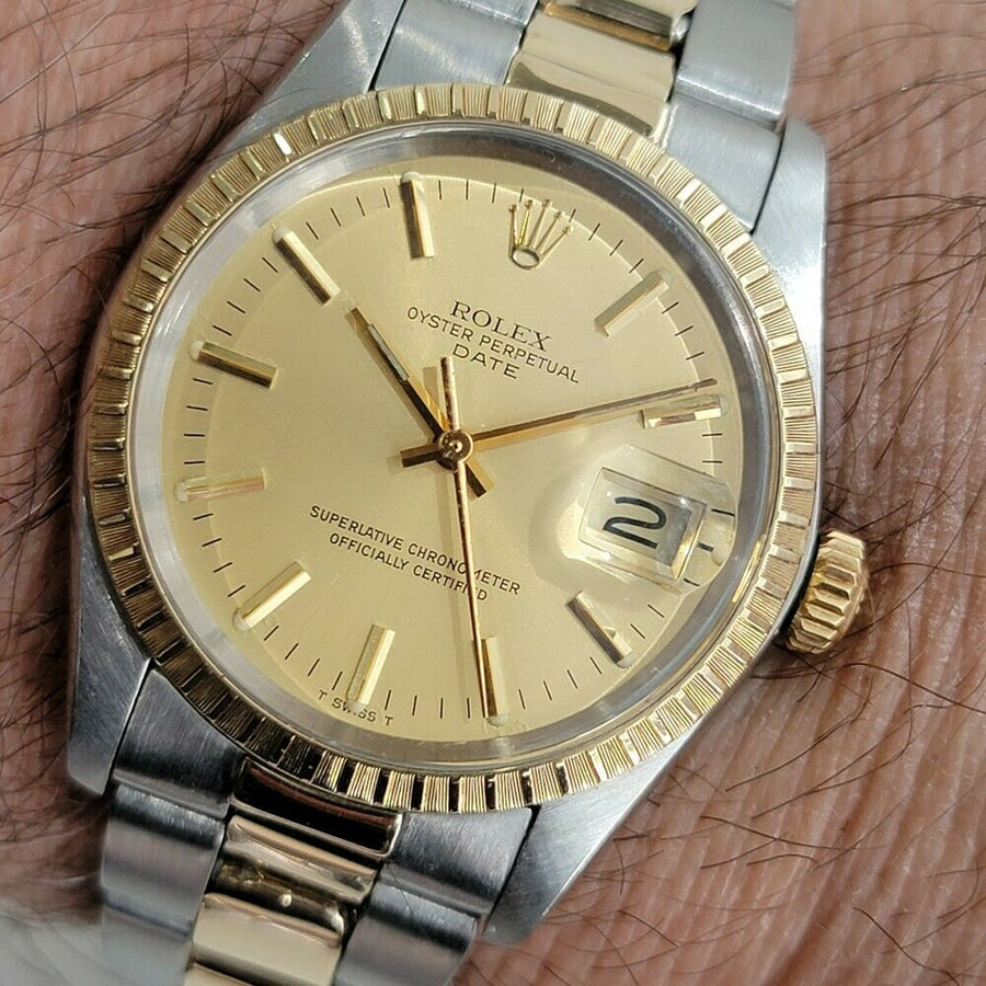 Rolex oyster perpetual date clearance 1505