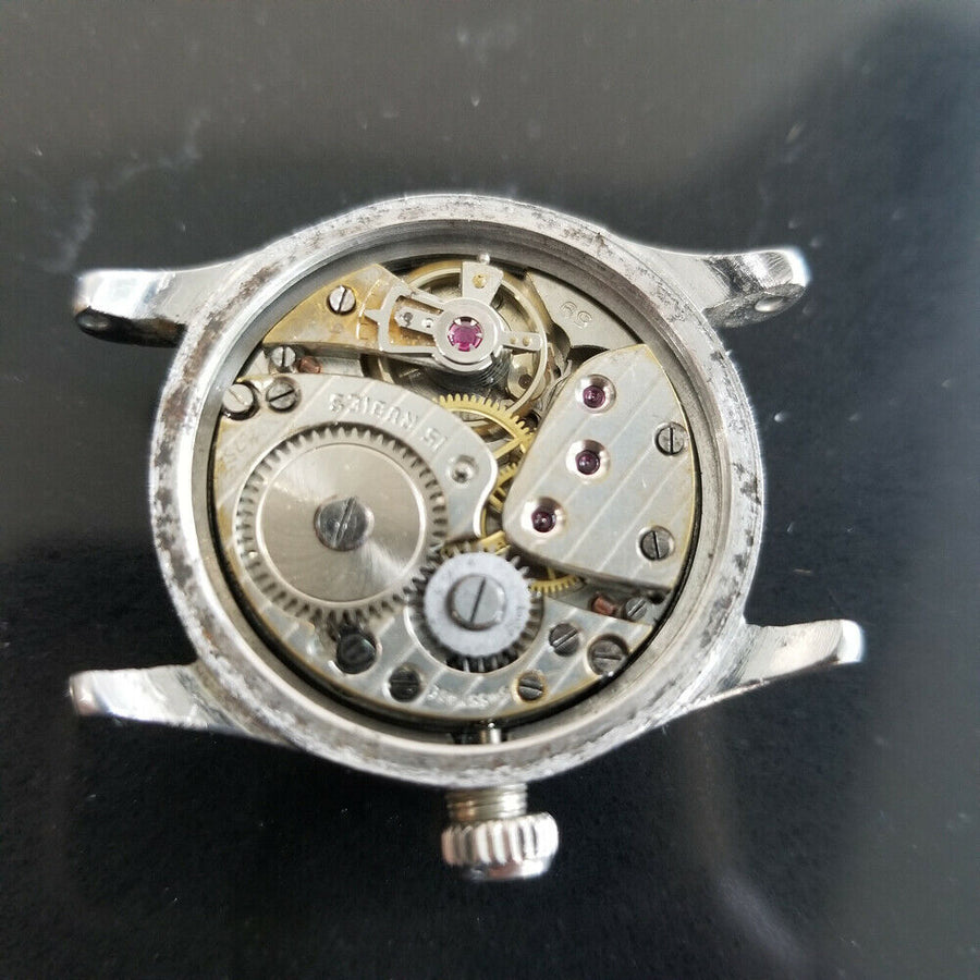 Designer Vintage 1930s Rolex Silver Military Pocket Watch | Liberty
