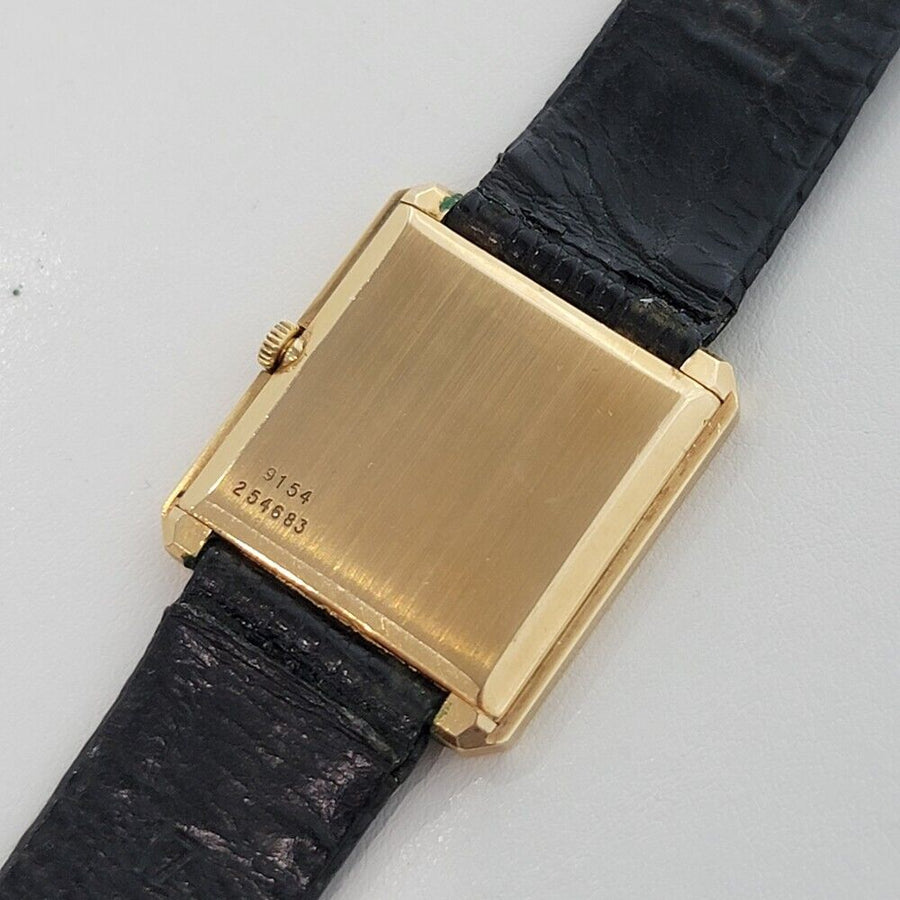 Unisex Piaget Protocole 26mm 18k Gold Van Cleef Arpel Dial 1970s Luxury RA301