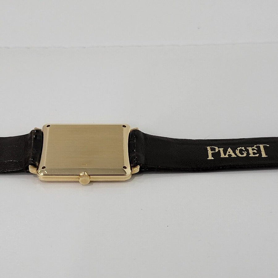 Unisex Piaget Protoc0le 25mm 18k Gold Slim Dress Watch 1970s, all original RA295