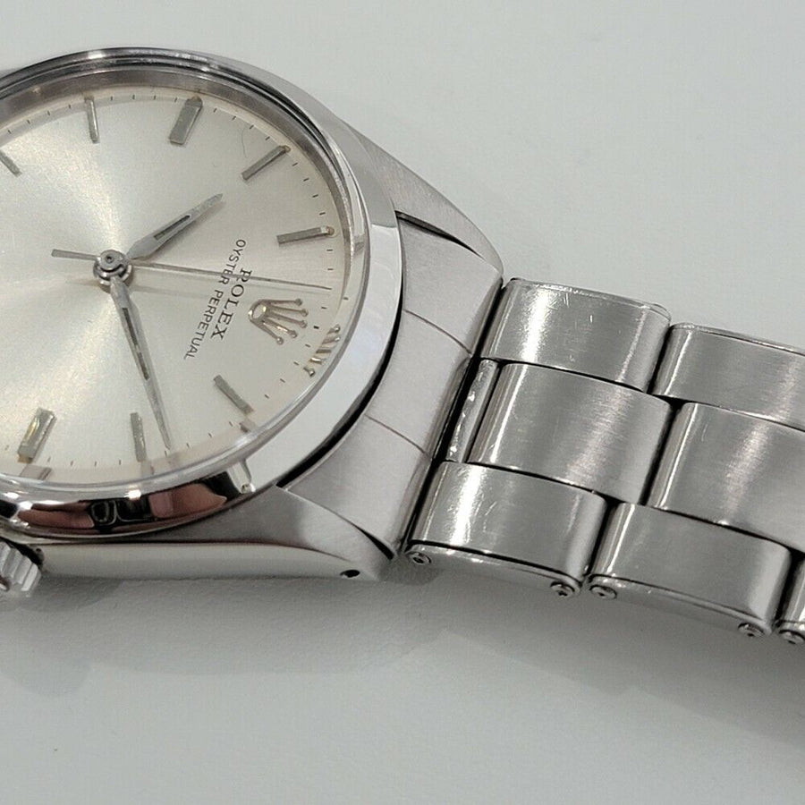 Mens Rolex Oyster Perpetual Ref 5552 34mm 1960s Automatic Swiss Vintage RA232