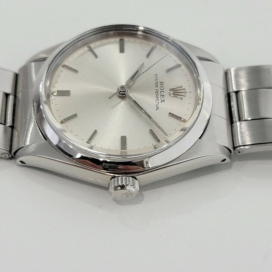 Mens Rolex Oyster Perpetual Ref 5552 34mm 1960s Automatic Swiss Vintage RA232