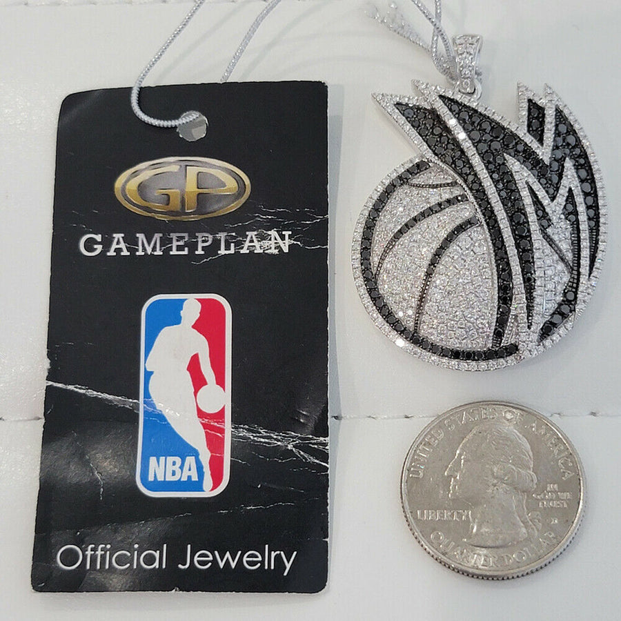 Official Licensed NBA Dallas Mavericks 14k Gold Diamond Pendant by Gameplan