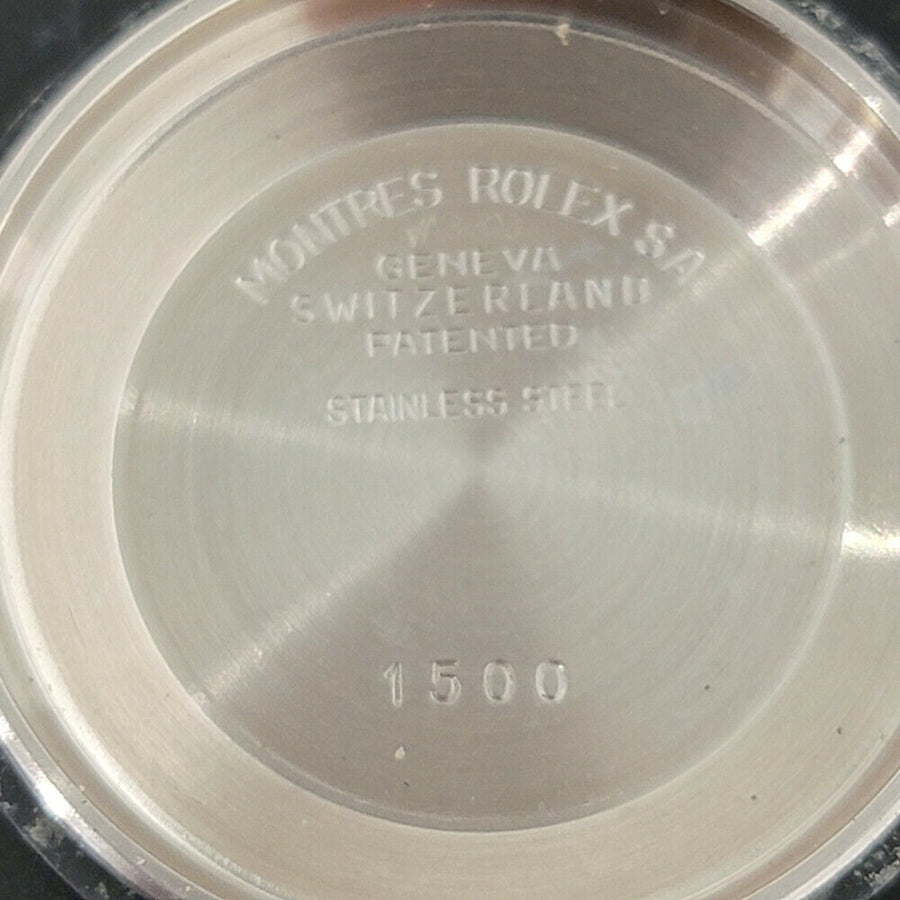 Details about  Mens Rolex Oyster Perpetual Date 1500 1970s 35mm Orange Dial Aut